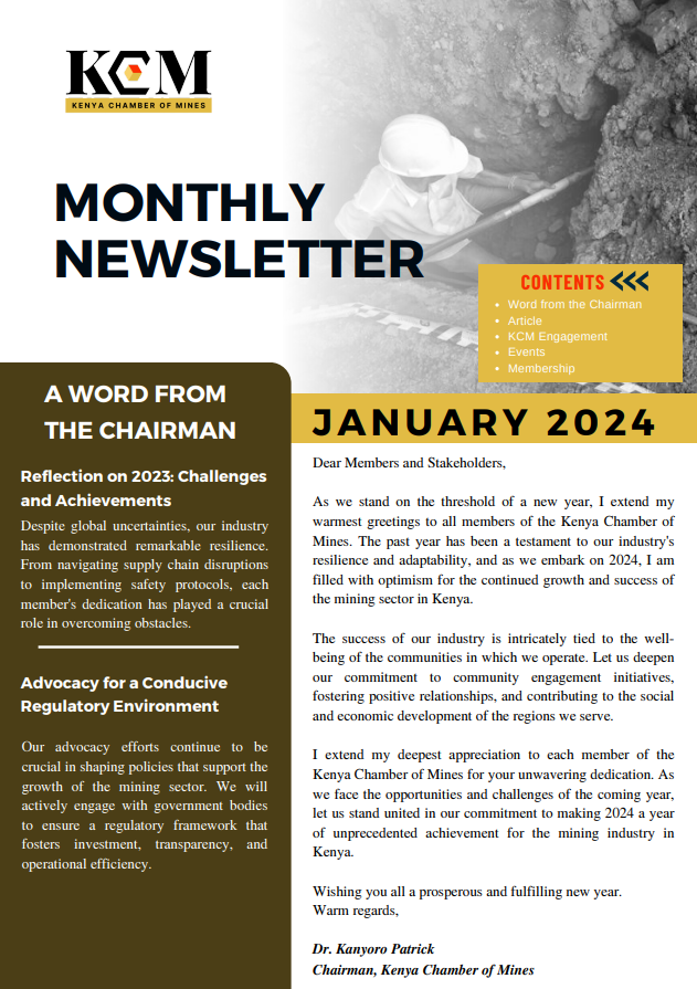 January 2024 Newsletter