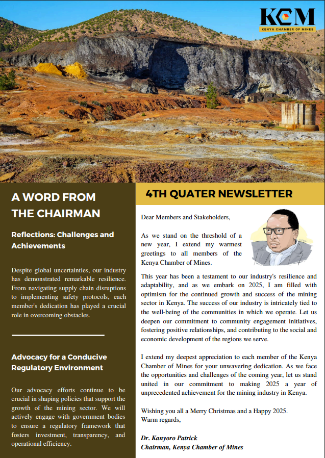 4th Quarter 2024 Newsletter